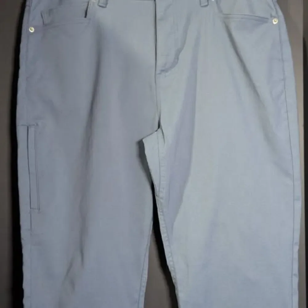 Men Gerry Hiking Pants Chino Size 34 X 32 Outdoors Fleece Nylon Blue